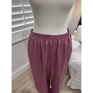 Alfred Dunner Rose Pants women Size 12